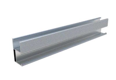 Ισχυρή ζήτηση της αγοράς για Solar Aluminium R Type Rail