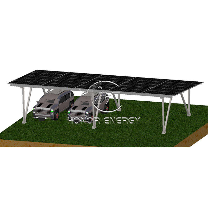Steel W Τύπος ηλίου Carport Mount