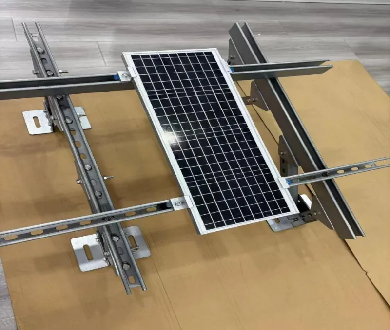 Σύστημα τοποθέτησης U Rail Solar Steel Ground